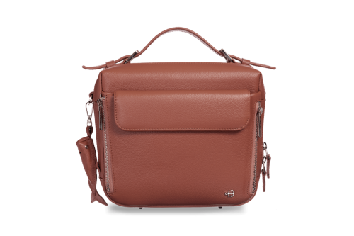 Женская сумка Big Shell Mocha Mousse