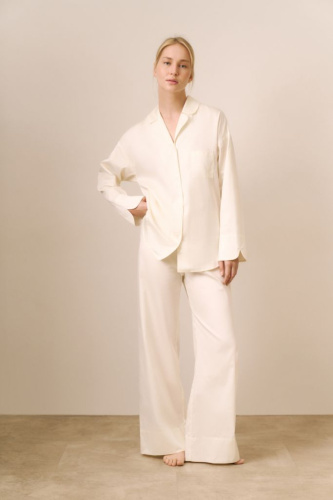 Пижама Сливочный S