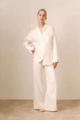 Пижама Сливочный S