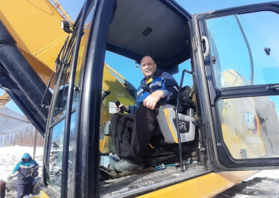 Машинист экскаватора шестого разряда «Сахатранснефтегаза» номинирован на премию «Человек Труда» / Нарыйа Пахомова   
