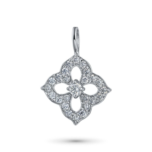 Подвеска из белого золота с бриллиантами э0901пд05174100