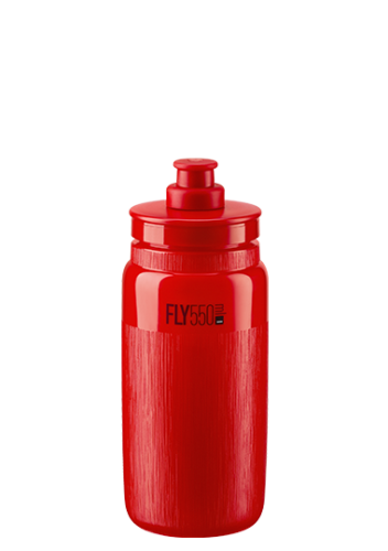 Велосипедная фляга Elite Fly Tex (красный 550 мл)