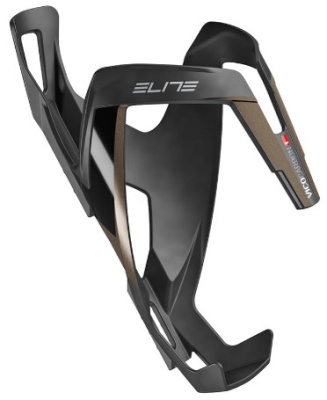 Флягодержатель Elite Vico Carbon (черный / белый)