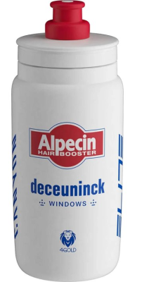 Велосипедная фляга Elite Fly Alpecin Deceuninck (белый 550 мл)