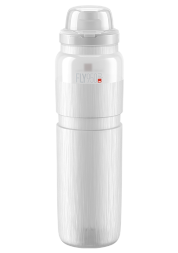 Велосипедная фляга Elite Fly Tex MTB (прозрачный / белый 950 мл)