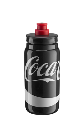 Велосипедная фляга Elite Fly Coca-Cola (черный 550 мл)