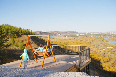 Новую смотровую площадку открыли в Якутске / ЯСИА Якутск Якутск Республика Саха (Якутия)