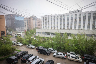 Платные парковки появятся в центре Якутска / Саина Титова   