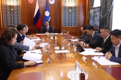 Заседание по контролю строительства провел глава Якутии / ЯСИА   