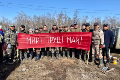 Первомай многие якутяне отметили со своими трудовыми коллективами / ЯСИА   