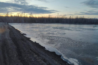 Дороги на территориях четырех районов Якутии оказались под угрозой подтопления / ЯСИА   Республика Саха (Якутия)