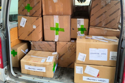 Квадрокоптер и медикаменты передали военнослужащим из Якутии / ЯСИА   