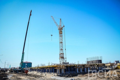 Новое здание кадетской школы-интерната в Якутске планируют ввести в начале 2023 года / Анастасия Филиппова Якутск Якутск Республика Саха (Якутия)