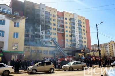 Комиссию по ЧС соберут в Якутске после пожара в центре города / ЯСИА Якутск Якутск Республика Саха (Якутия)