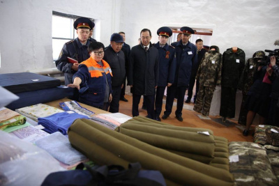 Айсен Николаев ознакомился с работой центра трудовой адаптации осужденных в Якутске / ЯСИА Якутск Якутск Республика Саха (Якутия)