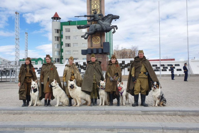 Колонна служебных и ездовых собак пройдет на параде Победы в Якутске / ЯСИА Якутск Якутск Республика Саха (Якутия)