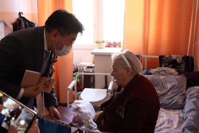 Ветеран тыла Евдокия Петрова: «Спасибо, что не забываете про нас» / ЯСИА   