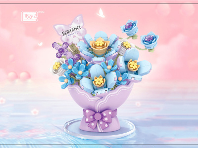 4608_MK Конструктор Фиалки