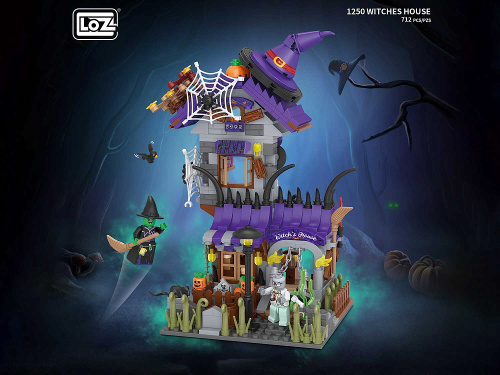 1250_MK Конструктор Ведьмин дом