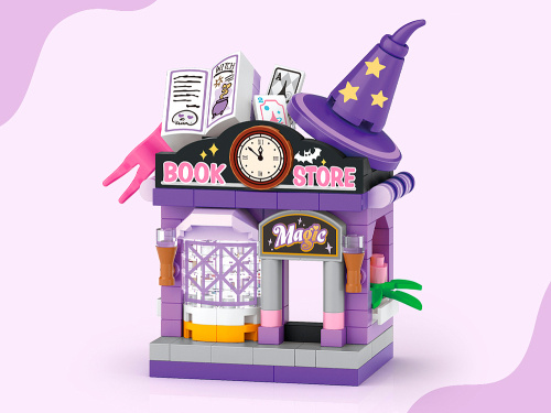 8626_MK Конструктор Волшебный книжный магазин
