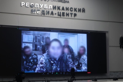 Для якутских бойцов в зоне СВО организовали первый телемост с родными / Нюргун Семенов   