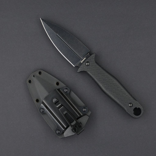 Тактический нож Daggerr Combat All Black, сталь 8Cr14MoV, рукоять FRN