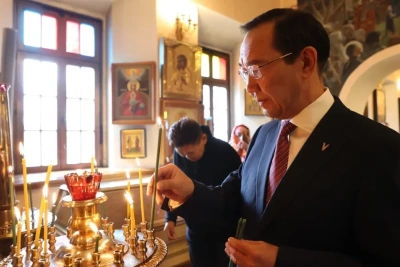 В Якутске состоялся праздничный молебен ко Дню города / ЯСИА   