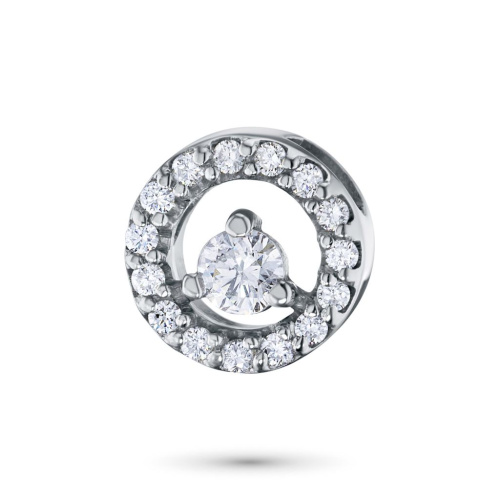 Подвеска из белого золота с бриллиантами э0901пд12161000