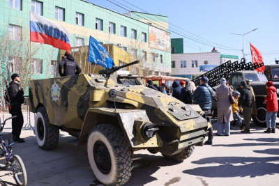 Фото: выставка военной техники и оружия в Якутске / ЯСИА Якутск Якутск Республика Саха (Якутия)
