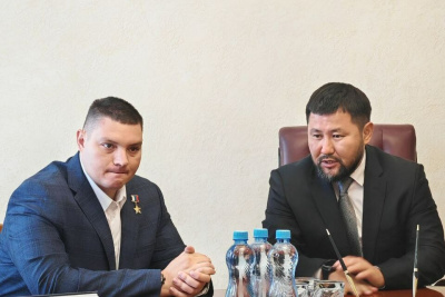 Герой России Николай Соболев начал стажировку в мэрии Якутска / ЯСИА   