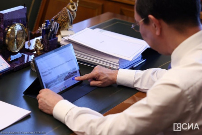 Глава Якутии проголосовал за объекты благоустройства / ЯСИА   