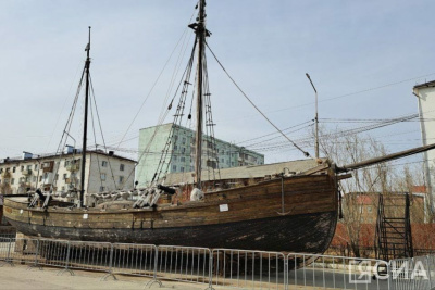 На музейной неделе жителям Якутска покажут дубель-шлюпку, воссозданную по старинным чертежам / Анна Лебединская Якутск Якутск Республика Саха (Якутия)