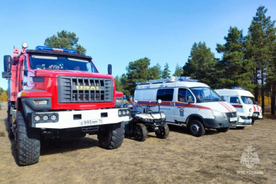 МЧС России следит за безопасностью проведения соревнований «Путь ВОИНа» / ЯСИА   