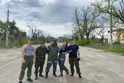 Молодёжное крыло Народного фронта из Якутии завершило смену в Ростове и новых регионах / ЯСИА   