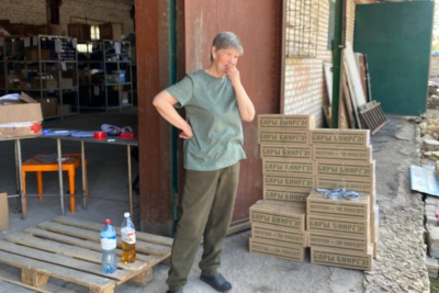 Якутянка Марина Бахилина готовит еду для бойцов в зоне СВО / ЯСИА   