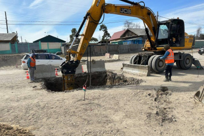 В Вилюйске продолжается капитальный ремонт трассы «Вилюй» / ЯСИА  Вилюйский Республика Саха (Якутия)