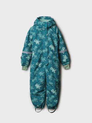 Комбинезон текстильный с полиуретановым покрытием для девочек