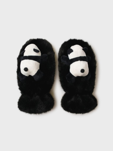 Варежки трикотажные для девочек