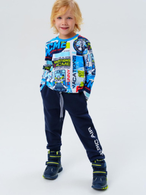 Брюки трикотажные для мальчиков