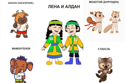 Началось голосование за талисман VIII международных спортивных игр «Дети Азии» / ЯСИА   
