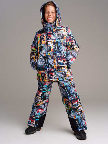 Комплект текстильный с полиуретановым покрытием для мальчиков: куртка, брюки