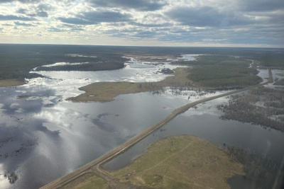 Проезд по трассе «Колыма» в Таттинском районе будет закрыт минимум на три дня / Мария Архипова  Таттинский Республика Саха (Якутия)