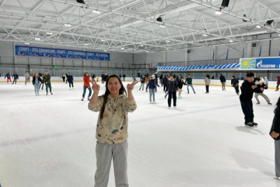 В Якутске «Единая Россия» организовала для детей бесплатные катания на коньках / ЯСИА Якутск Якутск Республика Саха (Якутия)