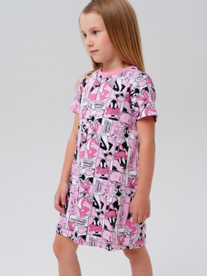 Сорочка ночная трикотажная для девочек