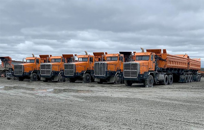 В АЛРОСА подвели итоги зимних грузоперевозок /    