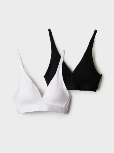 Бюстгальтер трикотажный для девочек, 2 шт в комплекте