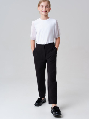 Брюки текстильные для девочек