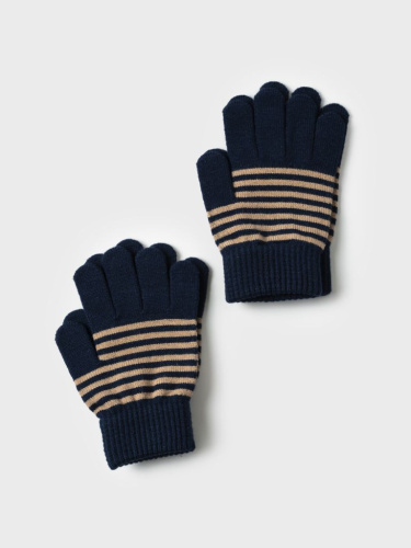 Перчатки трикотажные для мальчиков, 2 пары в комплекте