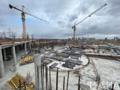 Строительство Арктического центра эпоса и искусств в Якутске планируют завершить в конце 2024 года / Анастасия Филиппова Якутск Якутск Республика Саха (Якутия)