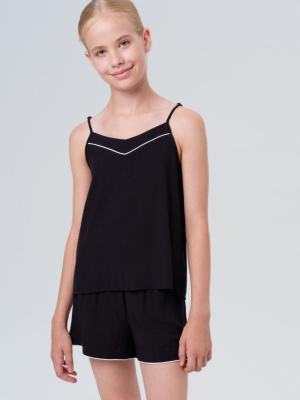 Пижама текстильная для девочек